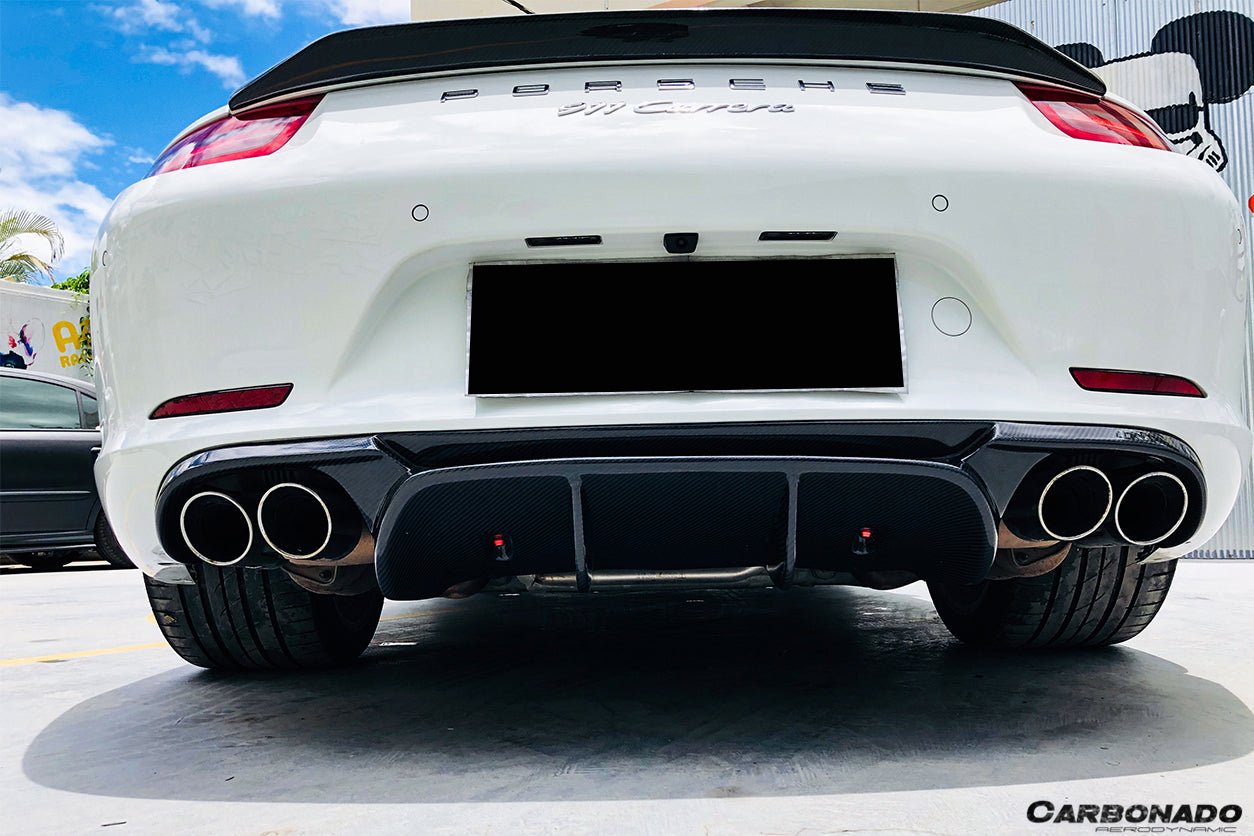 2012 - 2015 Porsche 911 991.1 Carrera/S/4S/GTS VRS-2 Style Rear Diffuser