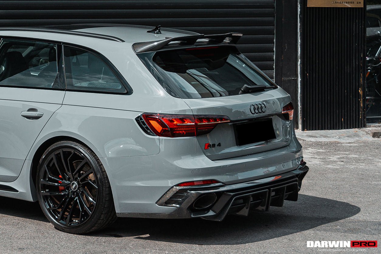 2017 - 2024 Audi RS4 B9 & B9.5 BKSSII Style Roof Spoiler