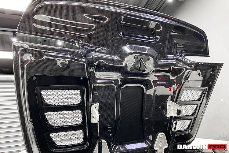 2011 - 2015 Ferrari 458 Spyder Carbon Fiber Engine Hood Replacement