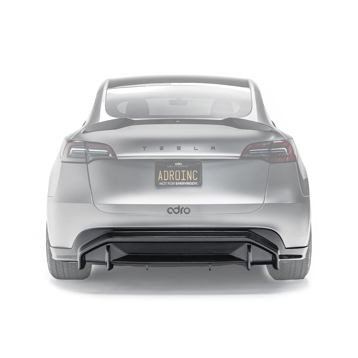 Adro Tesla Model Y V2 Rear Diffuser Carbon Fiber