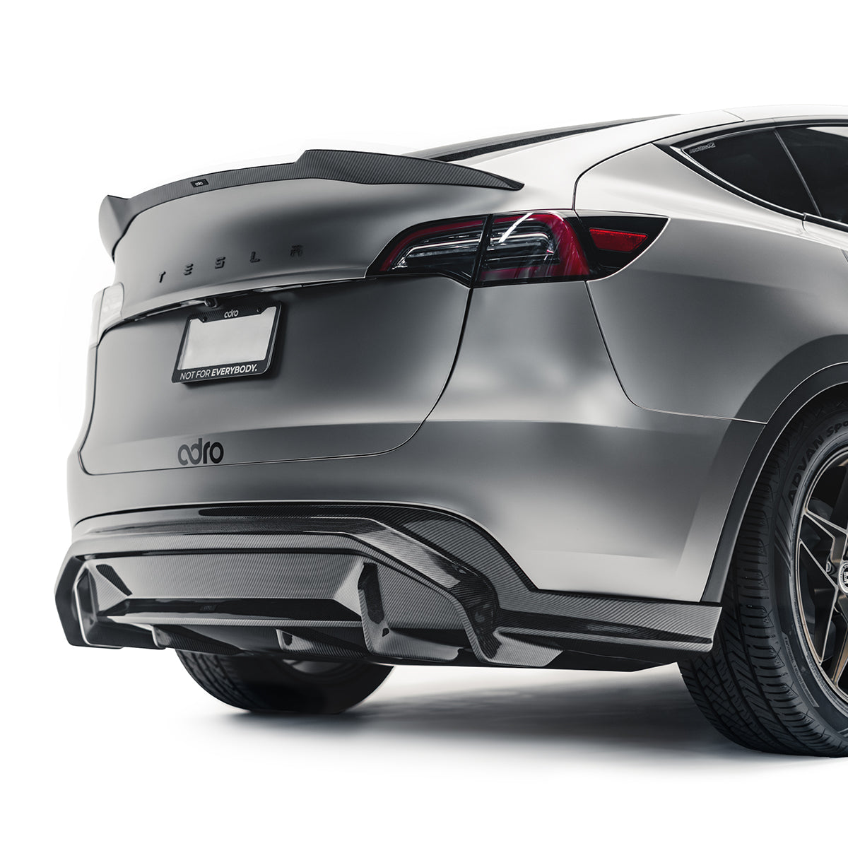 Adro Tesla Model Y V2 Rear Diffuser Carbon Fiber