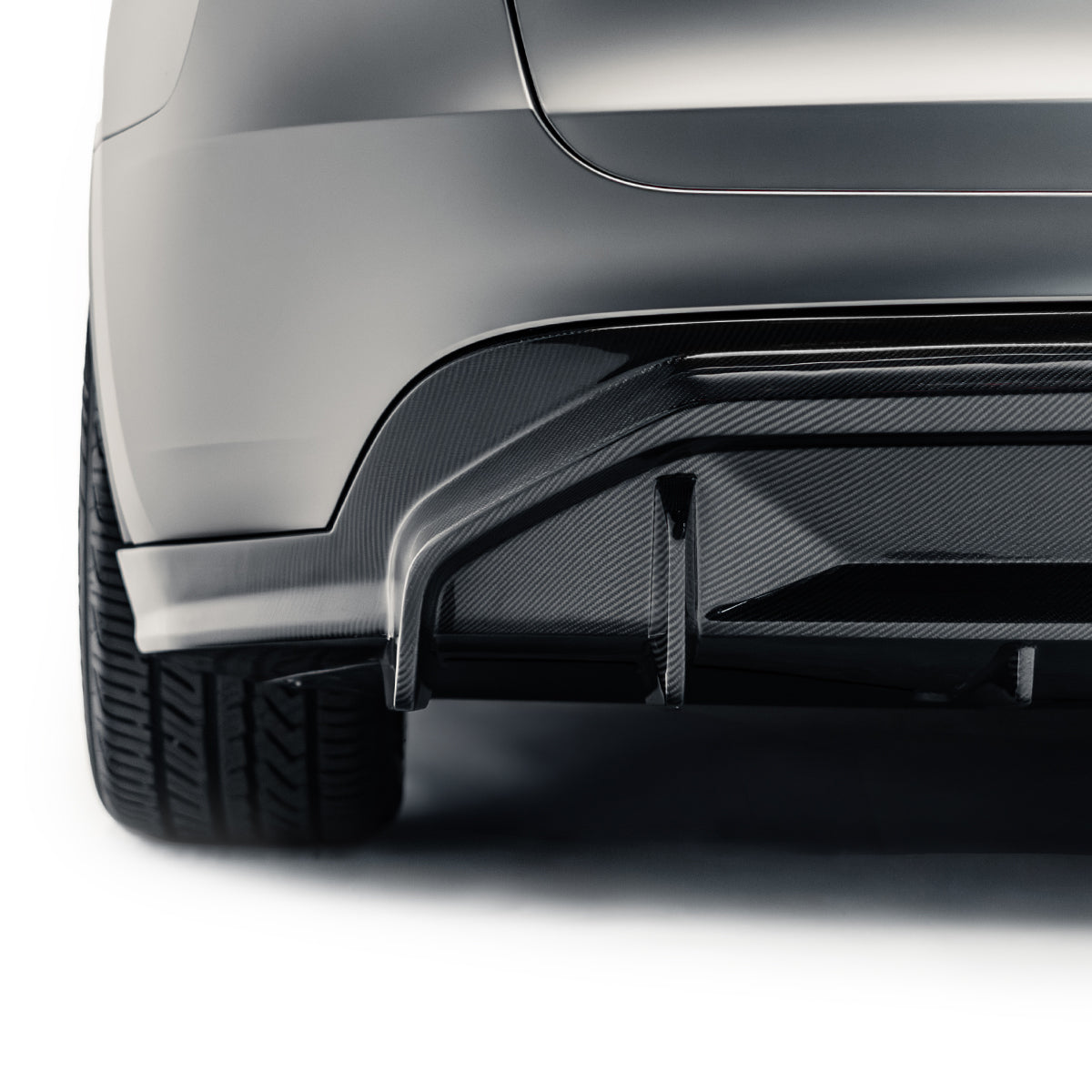 Adro Tesla Model Y V2 Rear Diffuser Carbon Fiber