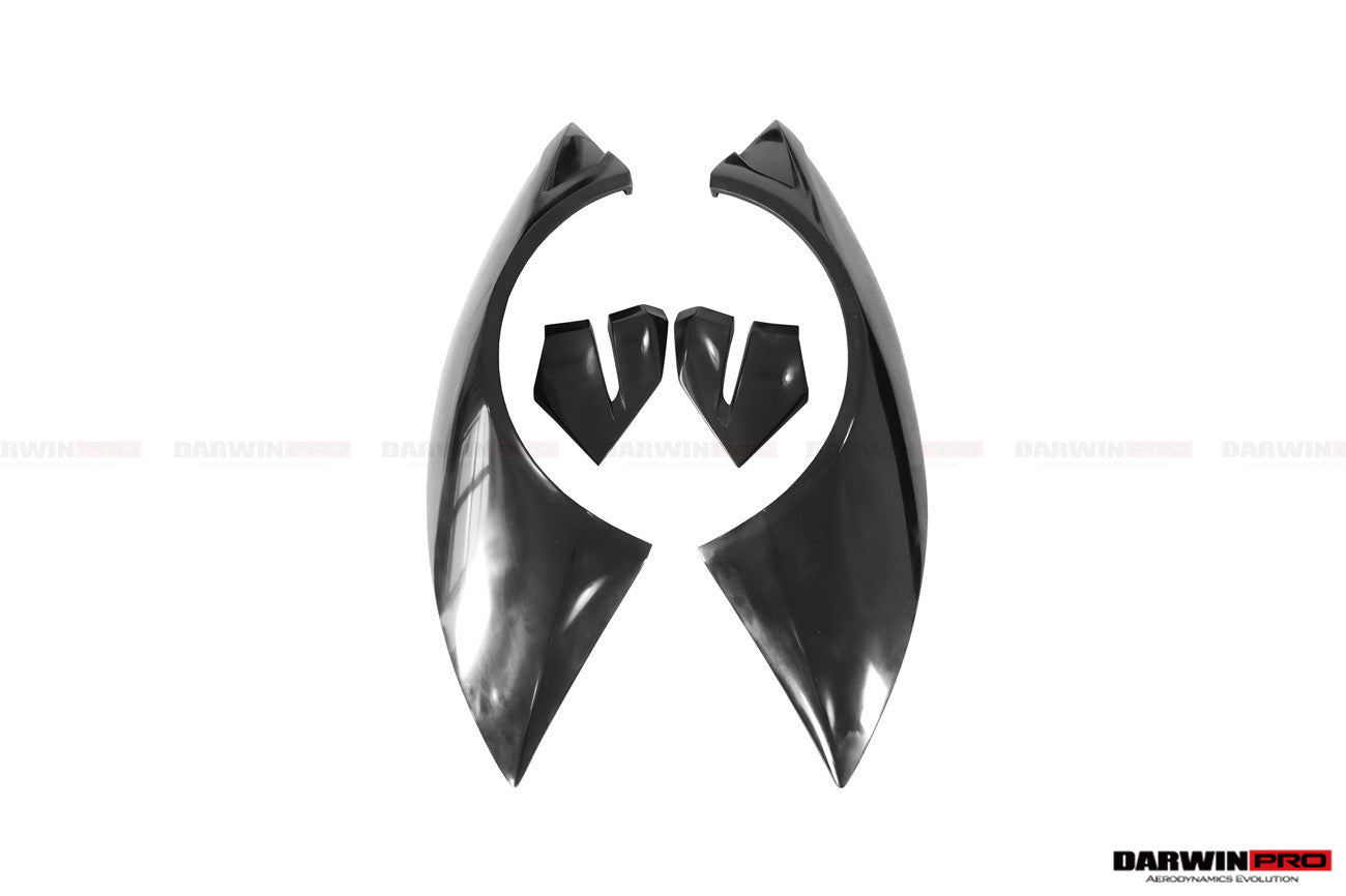 2015 - 2023 Lamborghini Huracan LP610 & LP580 & EVO Coupe Only BKSSII Style Rear Wide Fender Flare