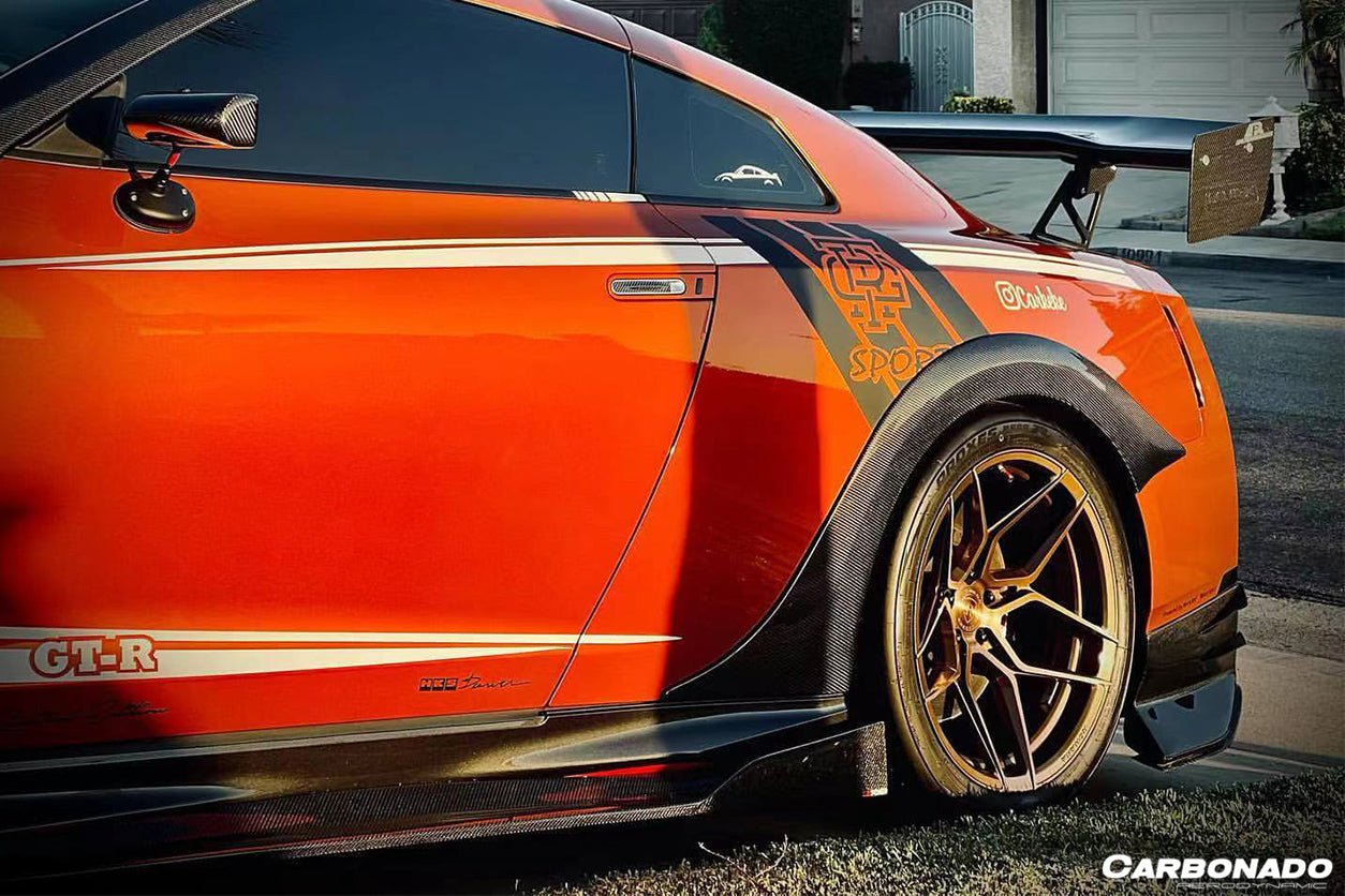 2008 - 2022 Nissan GTR R35 CBA&DBA&EBA VA Style Rear Fender Flare