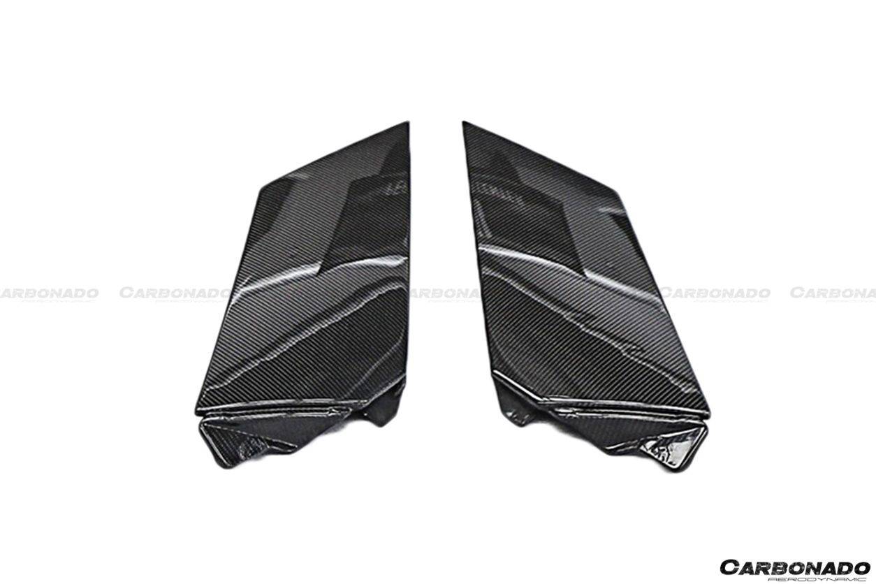 Lamborghini Aventador LB834 LP700 LP740 Coupe OEM Style Carbon Fiber Rear Intake Panels 2011-2016