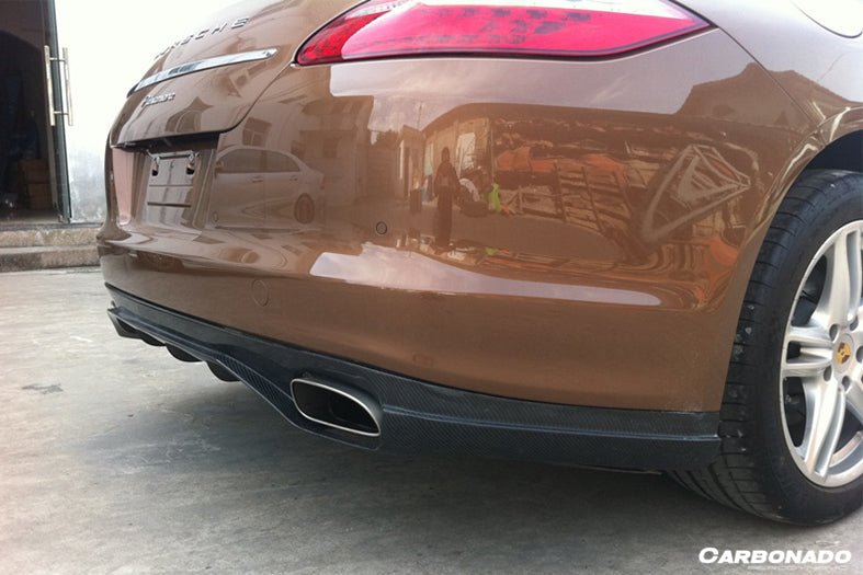 2010 - 2013 Porsche Panamera 970.1 GMT Style Rear Lip