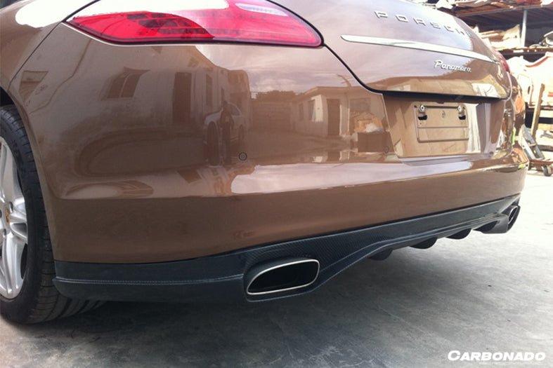 2010 - 2013 Porsche Panamera 970.1 GMT Style Rear Lip