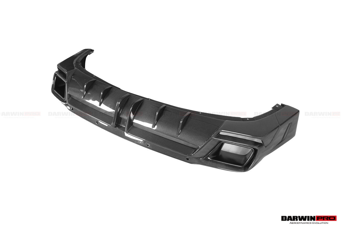 2018 - 2024 Rolls-Royce Cullinan BKSS Style Carbon Fiber Rear Lip Diffuser