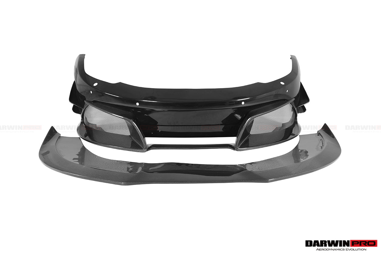 2011-2014 McLaren 12C Rebel Style Carbon Fiber Front Bumper