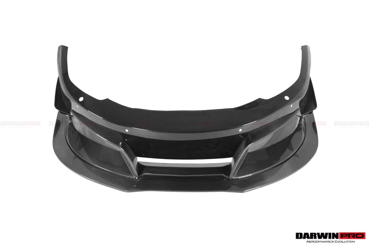 2011-2014 McLaren 12C Rebel Style Carbon Fiber Front Bumper