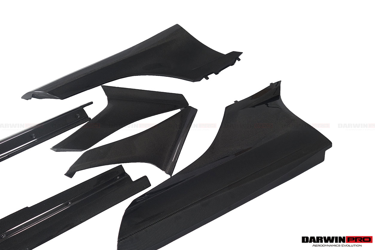 2011 - 2014 McLaren MP4 12C Rebel Performance Style Carbon Fiber Side Skirts