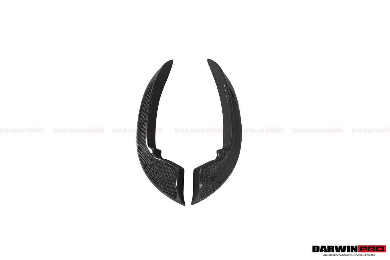 2019 - 2020 Audi RS3 BKSS Style Carbon Fiber Front Canards