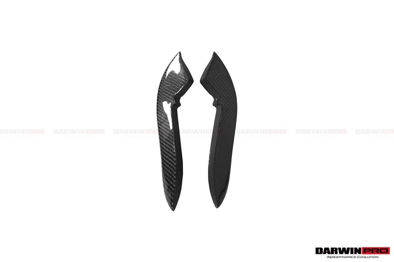 2019 - 2020 Audi RS3 BKSS Style Carbon Fiber Front Canards