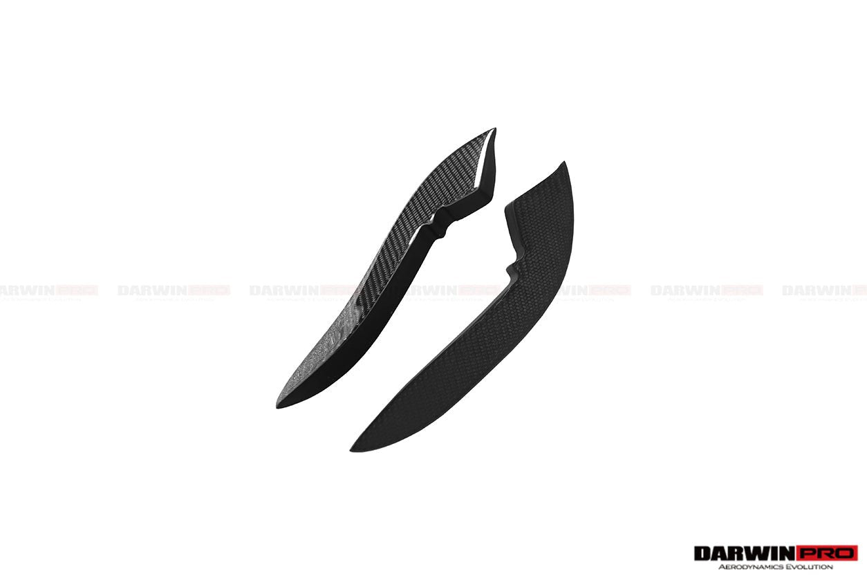 2019 - 2020 Audi RS3 BKSS Style Carbon Fiber Front Canards