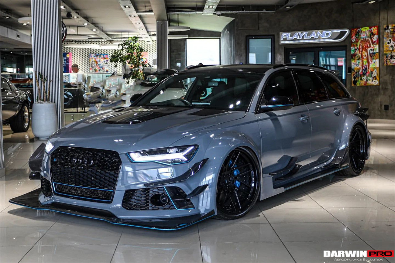 2013 - 2018 Audi RS6 Avant Bkss Style Wide Body Full Body Kit