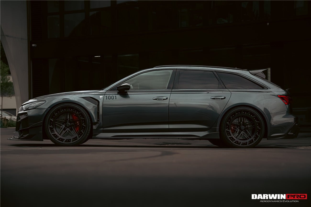 2019 - 2025 Audi RS6 Avant C8 & RS7 Quattro IMP Performance Side Skirts Under Board