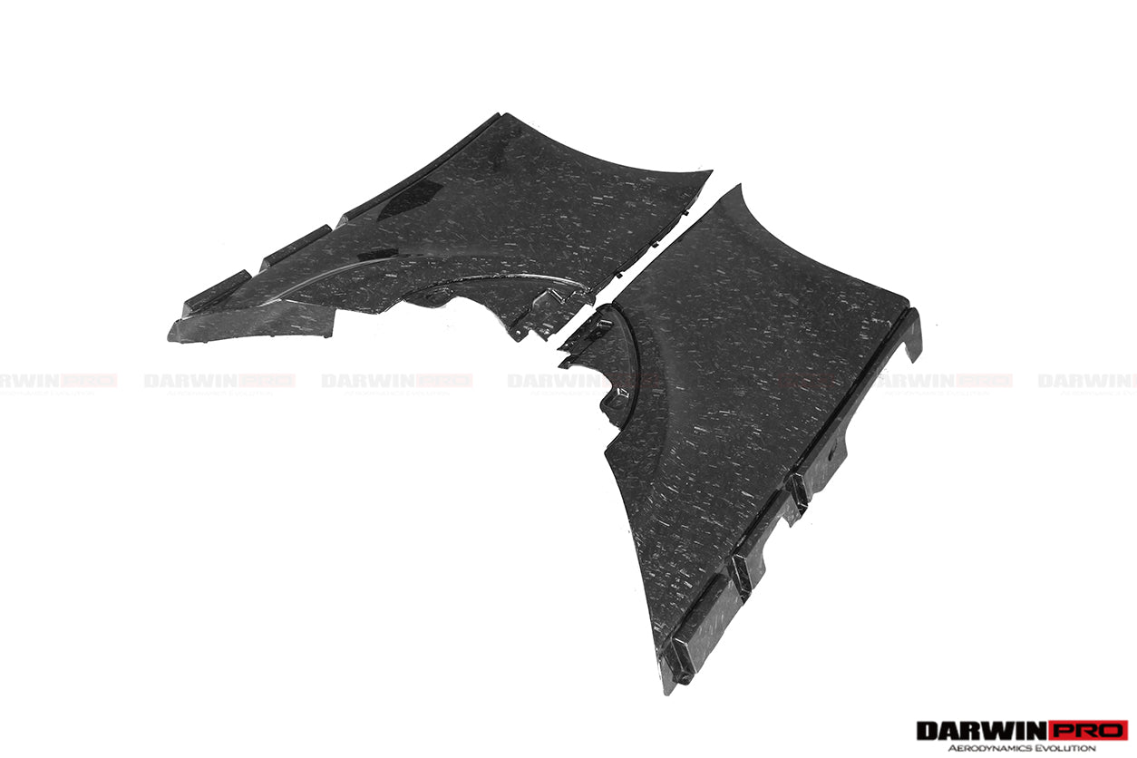 2018 - 2021 McLaren 600lt Cabon Fiber Quarter Panel Rear Side Skirts