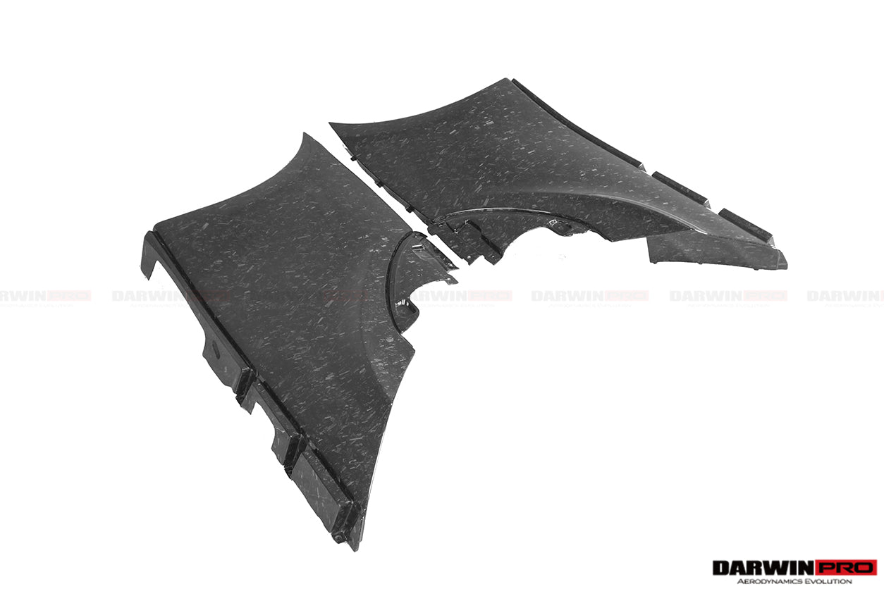 2018 - 2021 McLaren 600lt Cabon Fiber Quarter Panel Rear Side Skirts