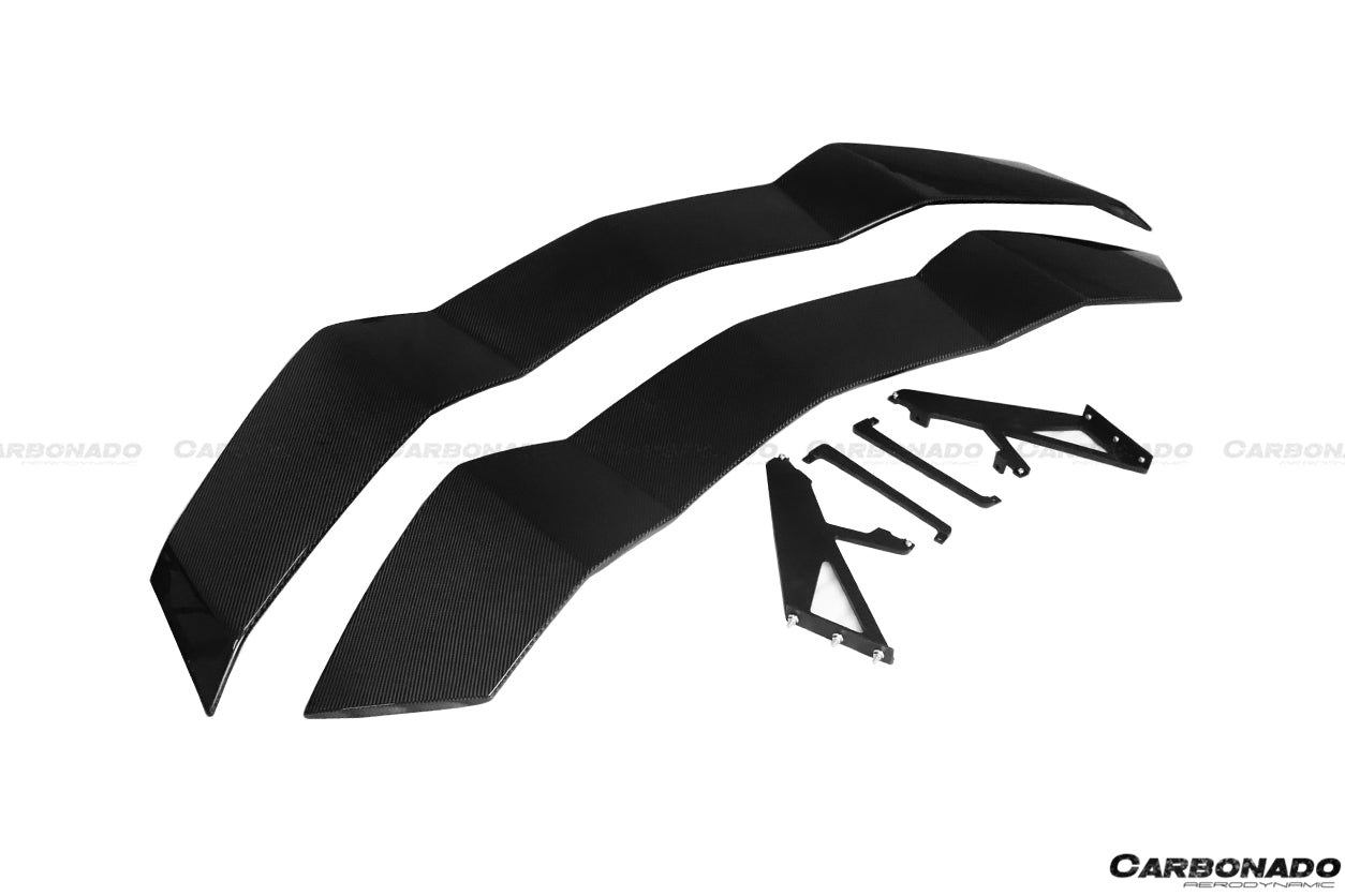 2011-2021 Lamborghini Aventador RZS Style Carbon Fiber Trunk Spoiler Wing