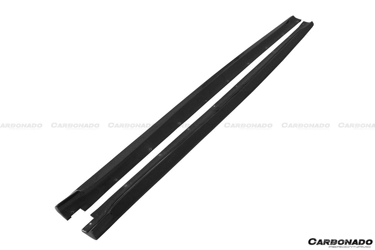 BMW X6 F16 M-Tech 3D Style Carbon Fiber Side Skirts 2014-2019