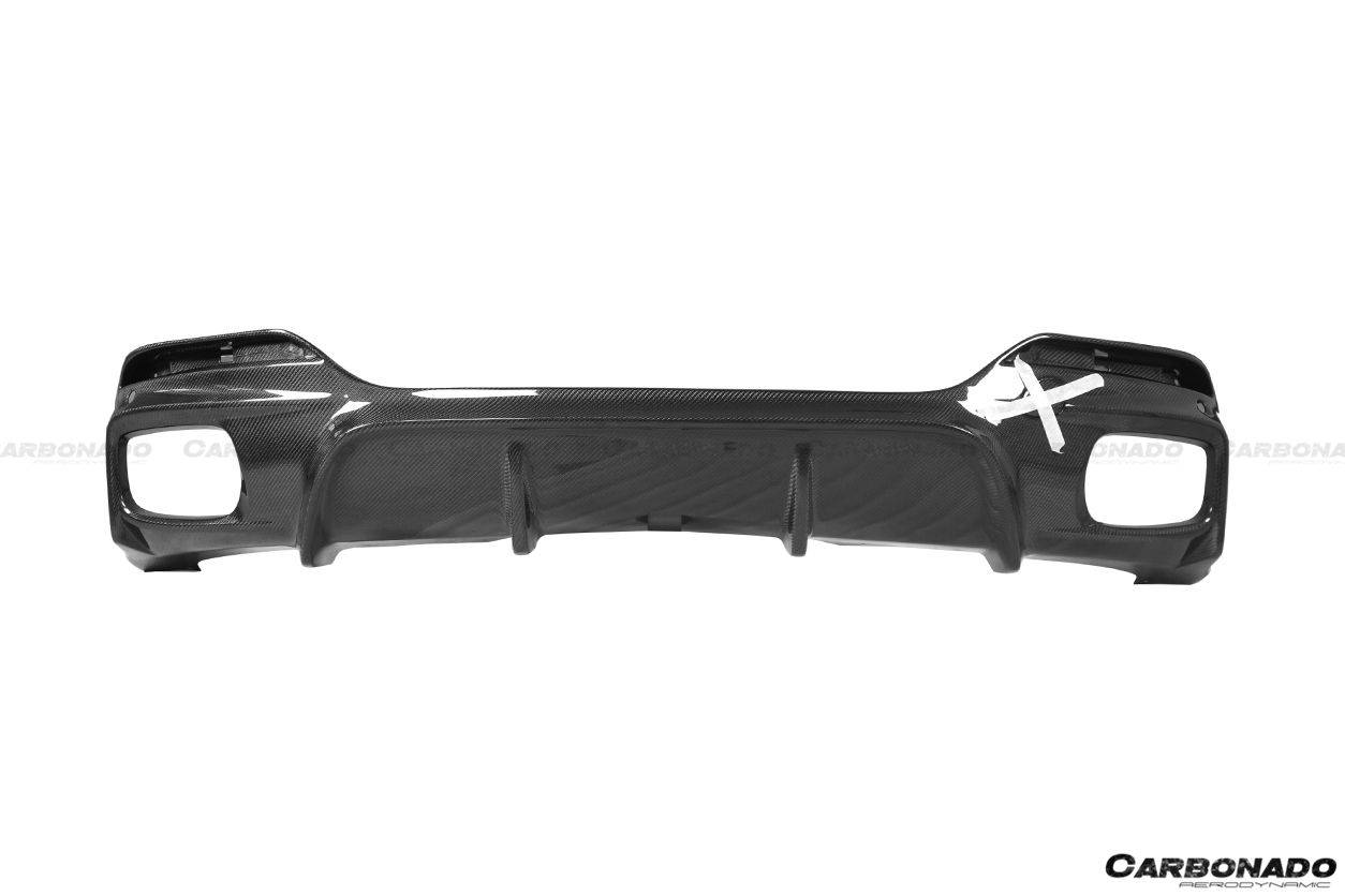 BMW X6 F16 M-Tech 3D Style Carbon Fiber Rear Lip 2014-2019