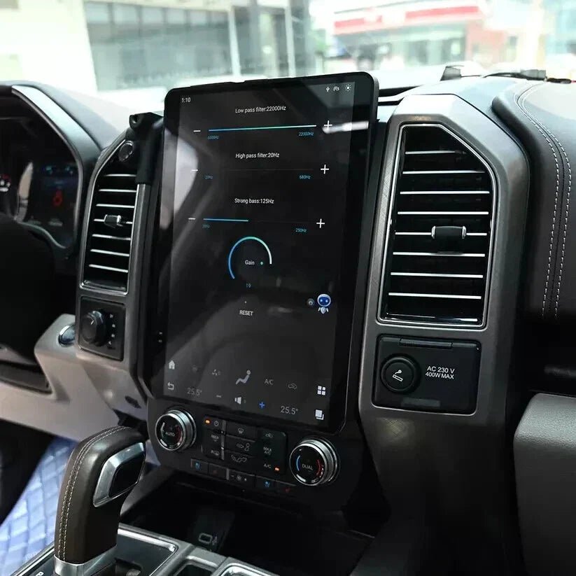 Ford F-150 12 Inch 14 Inch Vertical Touchscreen CarPlay Infotainment System 2015-2020