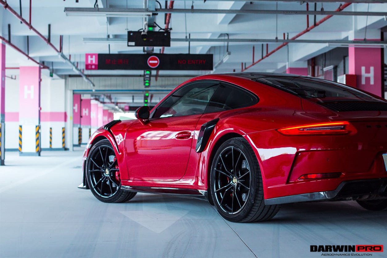 2016 - 2018 Porsche 911 991.2 Carrera/Targa 4/4S GT2RS Style Side Skirts