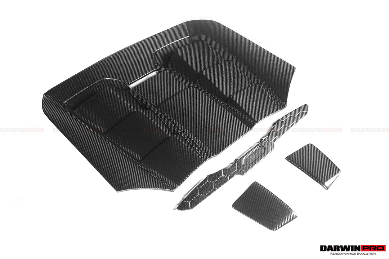 2019 - 2023 Lamborghini Huracan EVO Spyder OD Style Dry Carbon Engine Trunk Hood