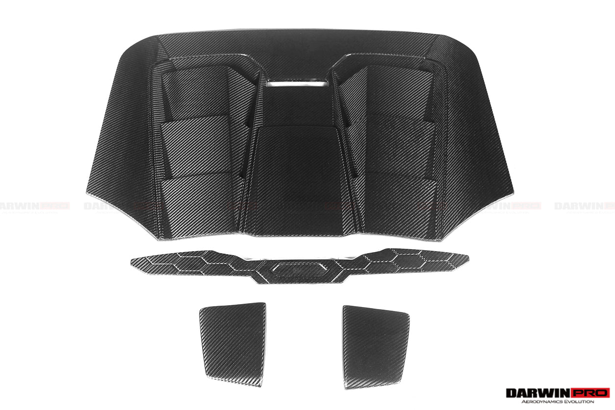 2019 - 2023 Lamborghini Huracan EVO Spyder OD Style Dry Carbon Engine Trunk Hood