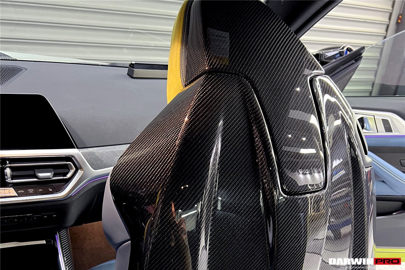 2021-2025 BMW M4 G82/G83 Carbon Fiber Seat-Back Cover