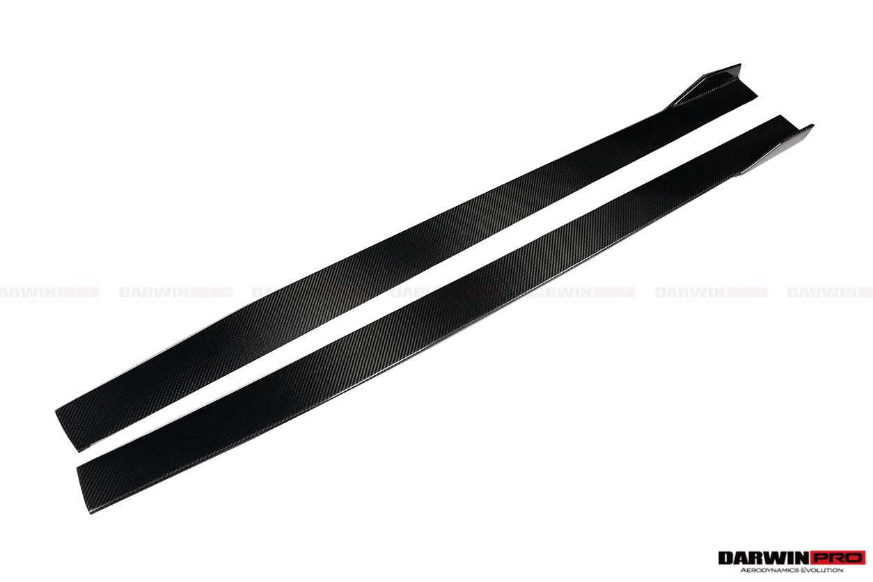 2019 - 2023 Lamborghini Huracan EVO OD Style Dry Carbon Side Skirts Under Board