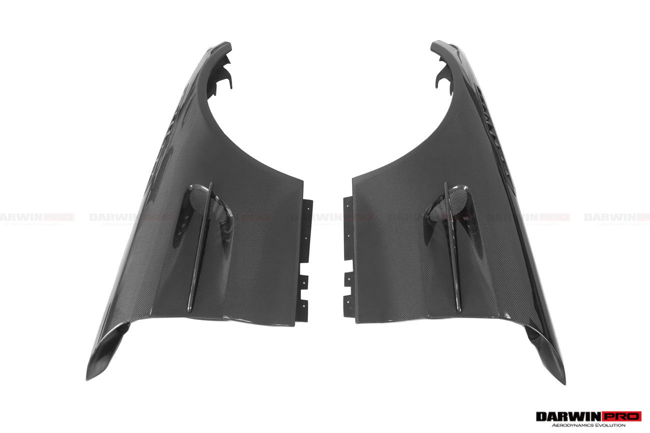 2015 - 2021 Mercedes Benz AMG GT/GTS/GTC/GTR BK Style Partial Carbon Fiber Front Fender