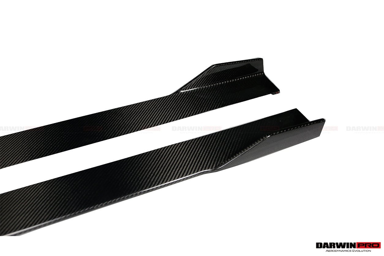 2019 - 2023 Lamborghini Huracan EVO OD Style Dry Carbon Side Skirts Under Board