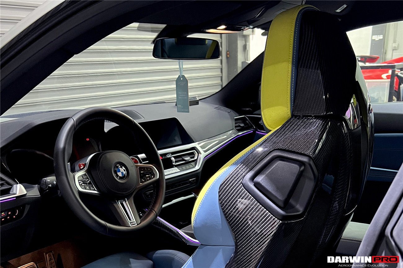 2021-2025 BMW M4 G82/G83 Carbon Fiber Seat-Back Cover