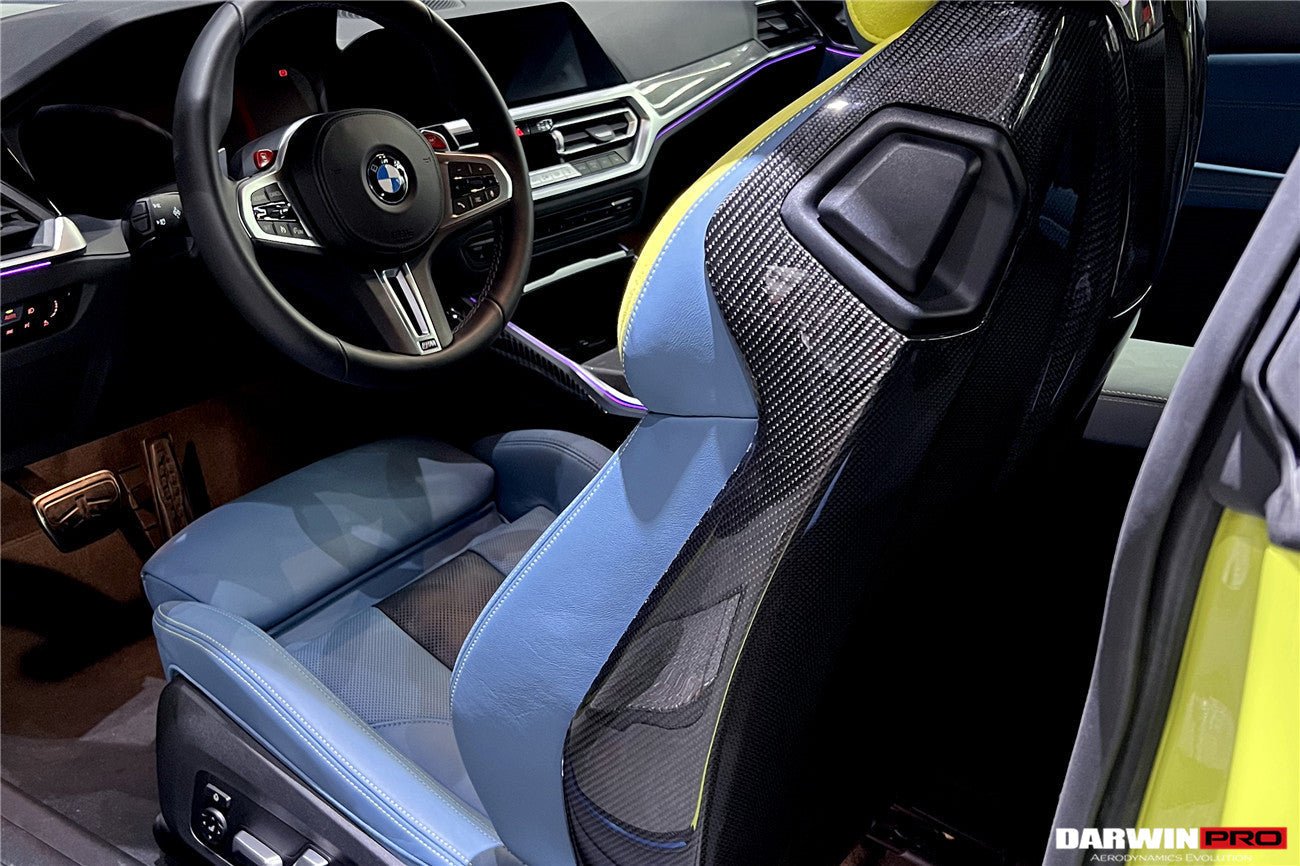 2021-2025 BMW M4 G82/G83 Carbon Fiber Seat-Back Cover