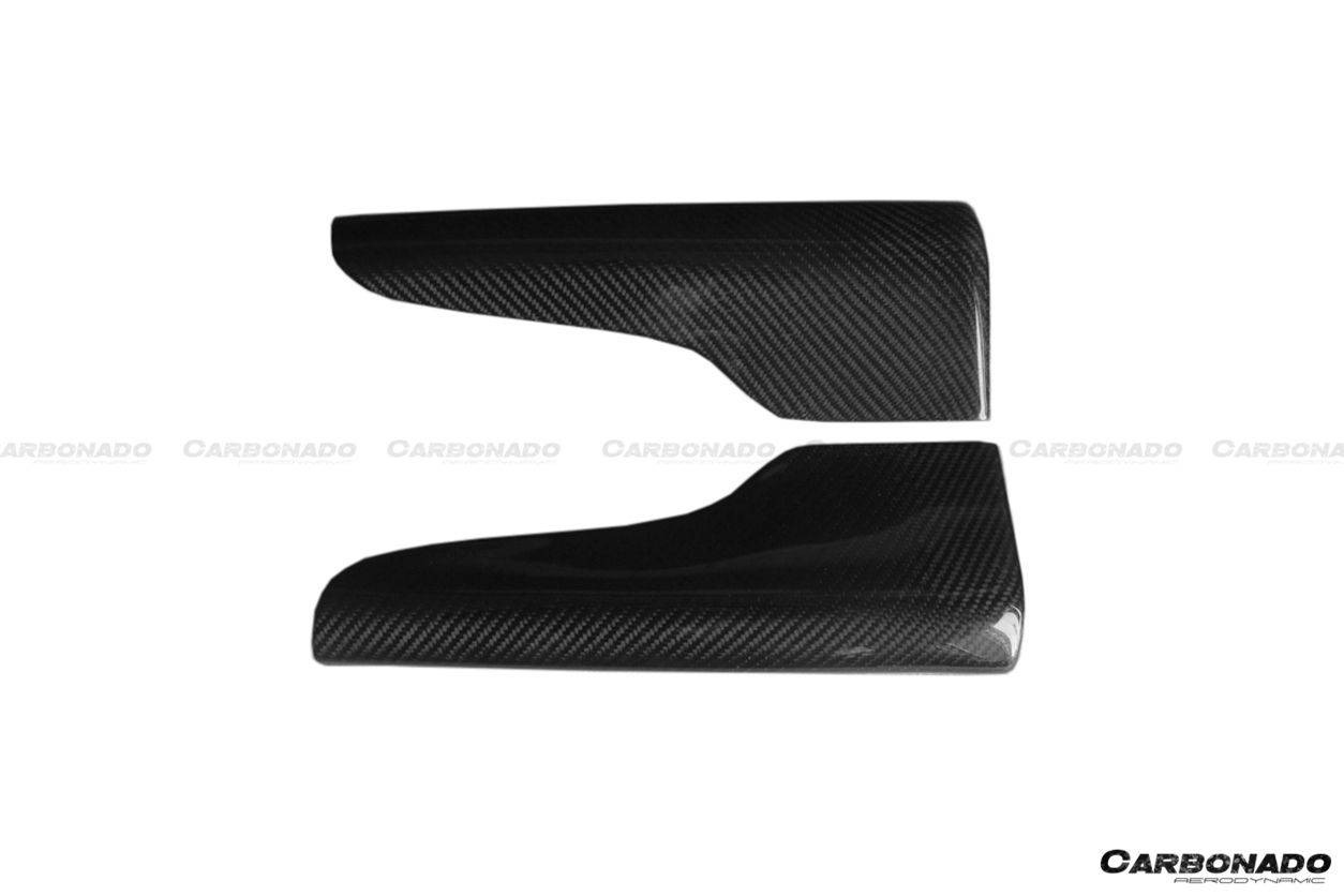 Mitsubishi Lancer Evolution VII VIII IX CT9A RX Style Carbon Fiber Splitters 2003-2006
