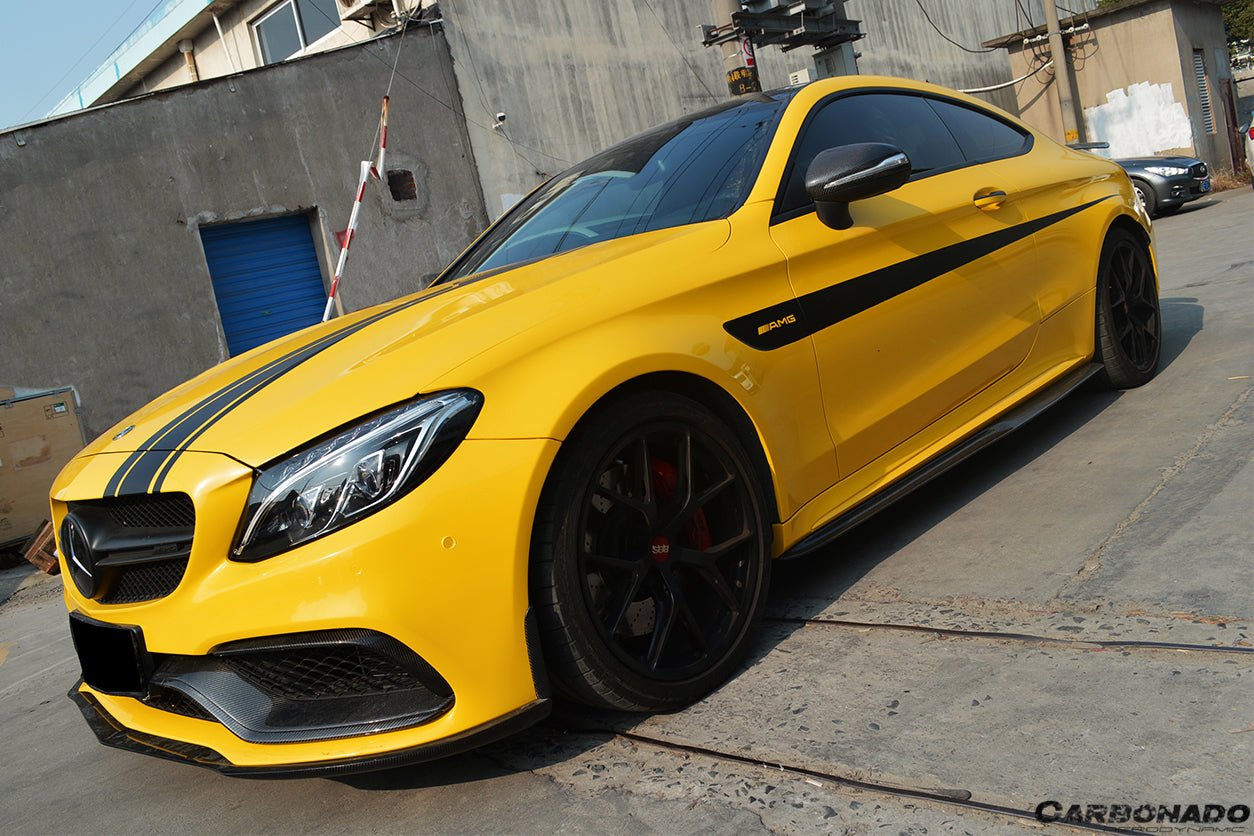 2015 - 2021 Mercedes Benz C-Class W205 Coupe PS Style Side Skirts