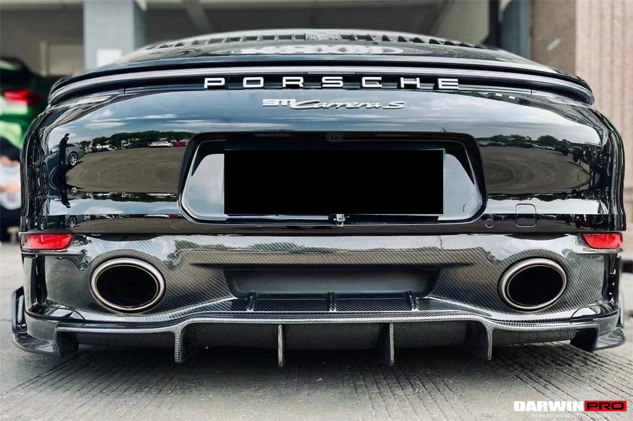 2019 - 2023 Porsche 911 992 Carrera/Targa S/4/4S SD-Sport Design Modl BKSS Style Rear Lip