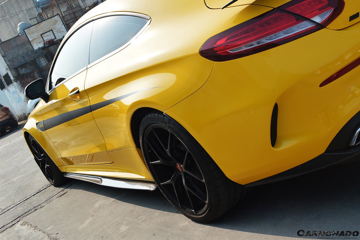 2015 - 2021 Mercedes Benz C-Class W205 Coupe PS Style Side Skirts