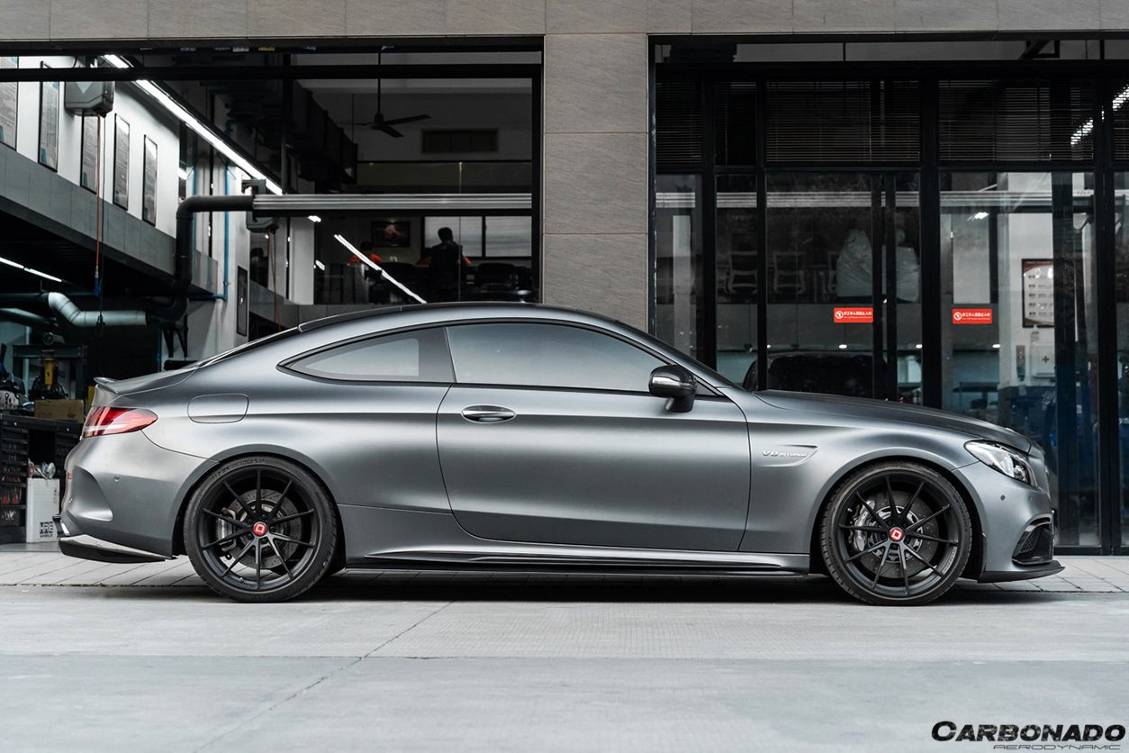 2015 - 2021 Mercedes Benz C-Class W205 Coupe PS Style Side Skirts