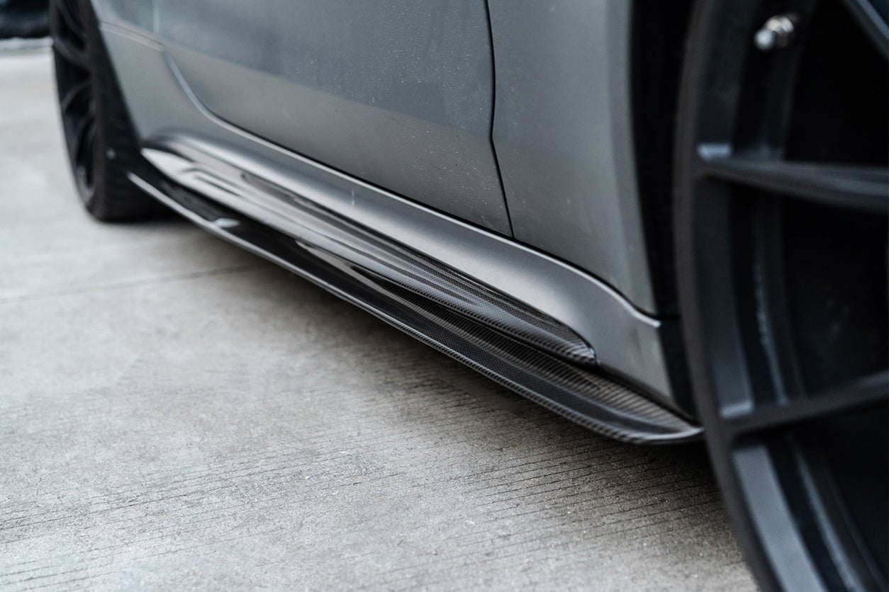 2015 - 2021 Mercedes Benz C-Class W205 Coupe PS Style Side Skirts