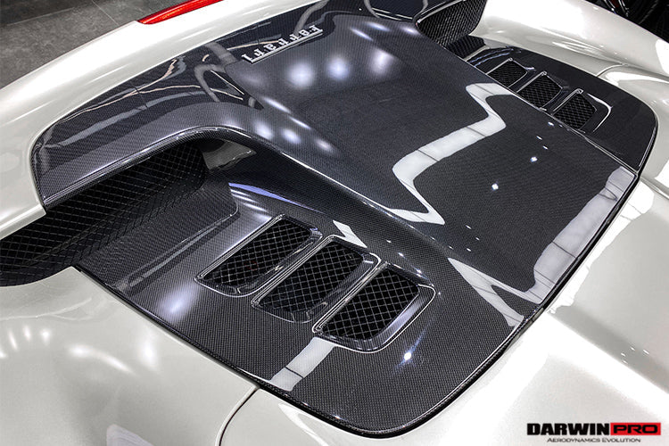 2011 - 2015 Ferrari 458 Spyder Carbon Fiber Engine Hood Replacement