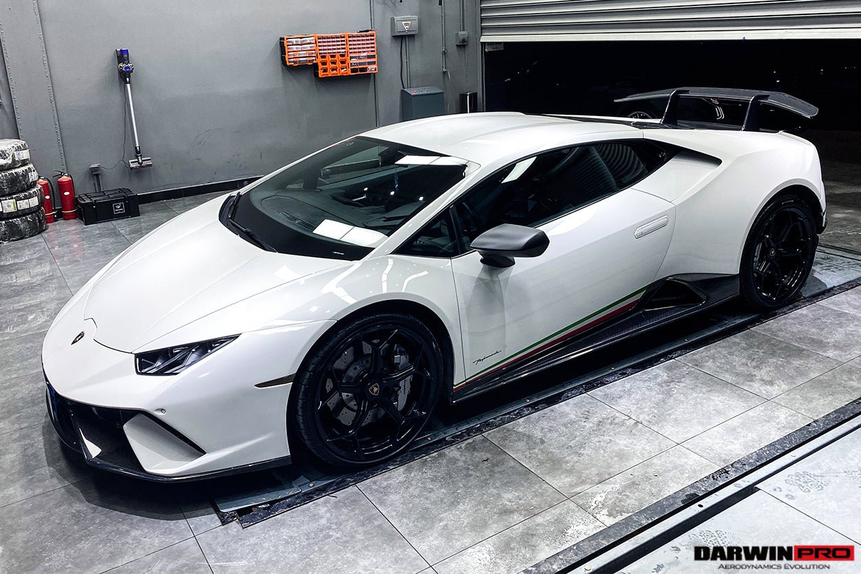 2015 - 2019 Lamborghini Huracan LP610 & LP580 Performante Style Partial Carbon Fiber Aero - Full Kit