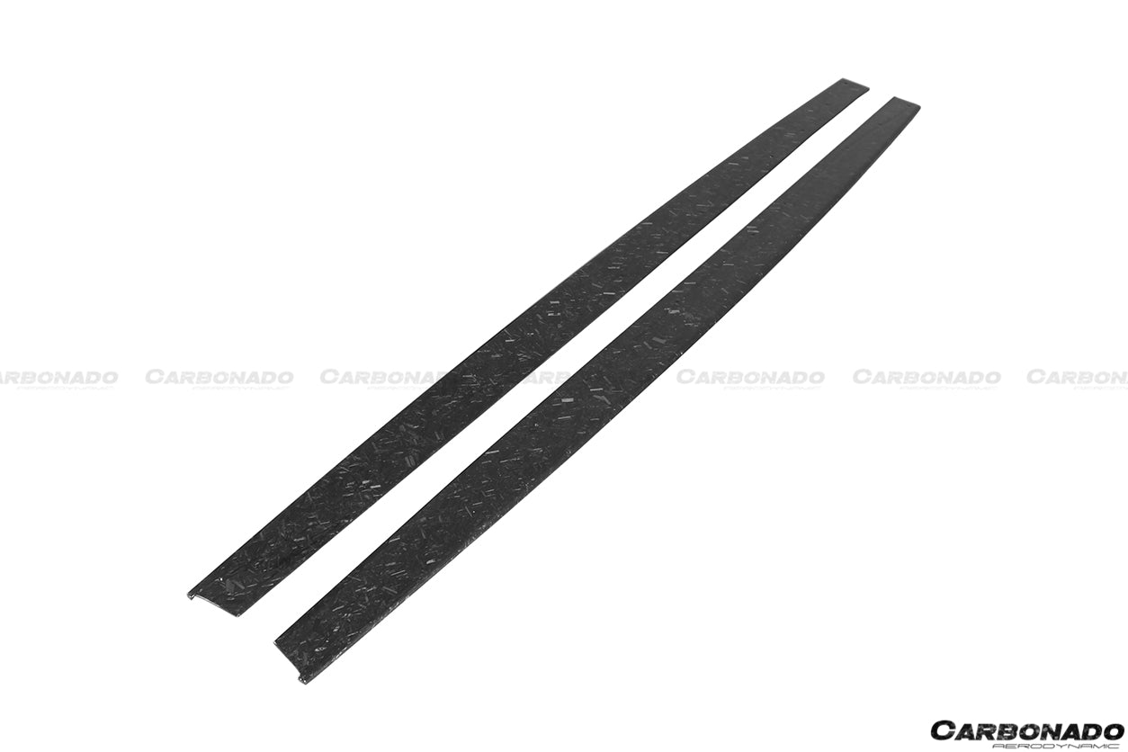 2014-2020 BMW M3 F80 & M4 F82 MP Style Carbon Fiber Side Skirts Under Board