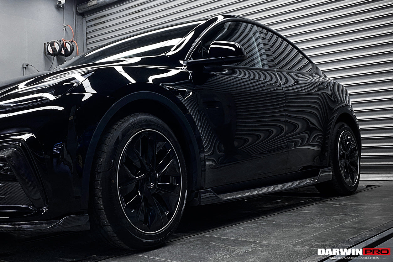 2020 - 2023 Tesla Model Y IMPII Performance Carbon Fiber Side Skirts