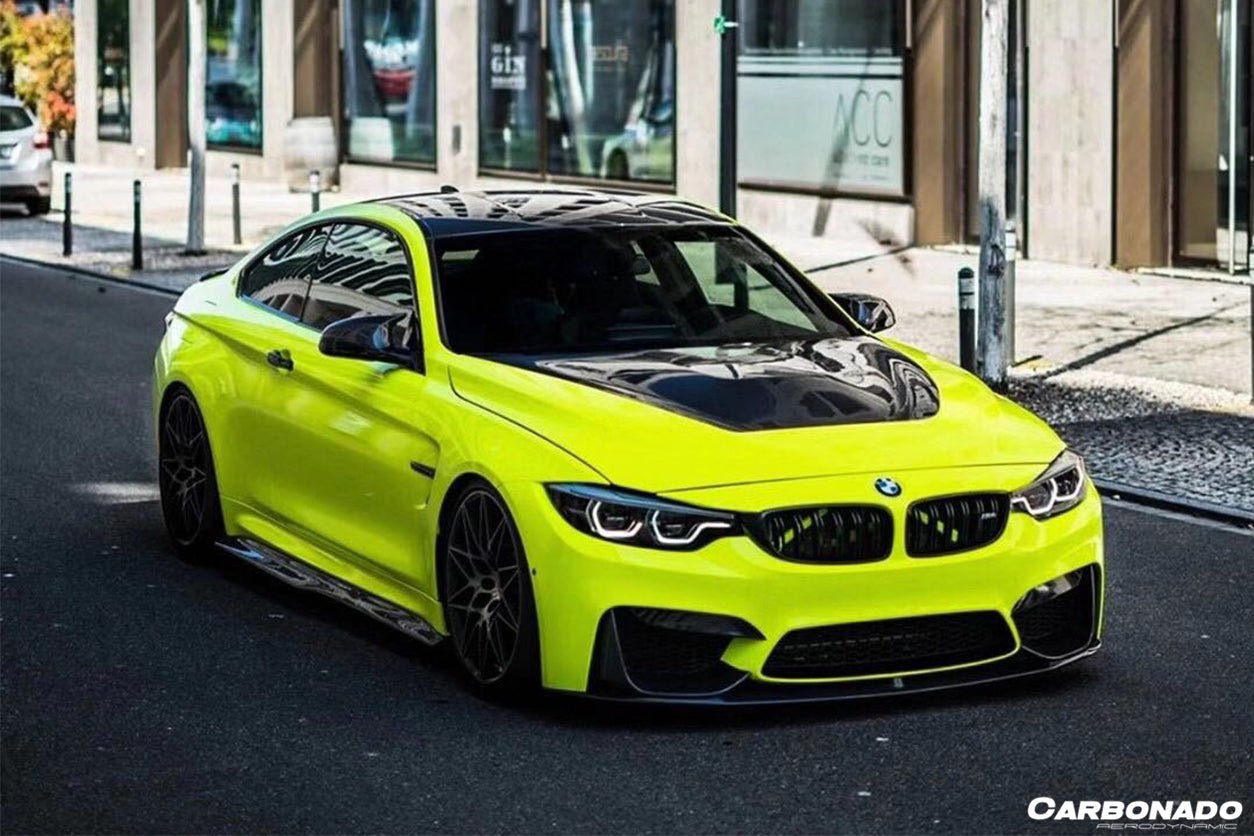 2014-2020 BMW M4 F82 SM Style Carbon Fiber Side Skirts