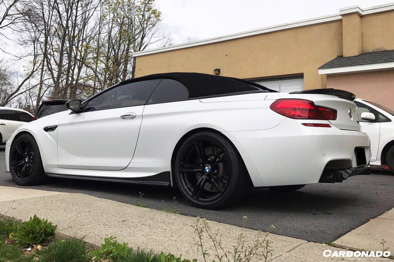 2011-2018 BMW 6 Series F12/M6 Convertiable VRS Style Carbon Fiber Trunk Spoiler