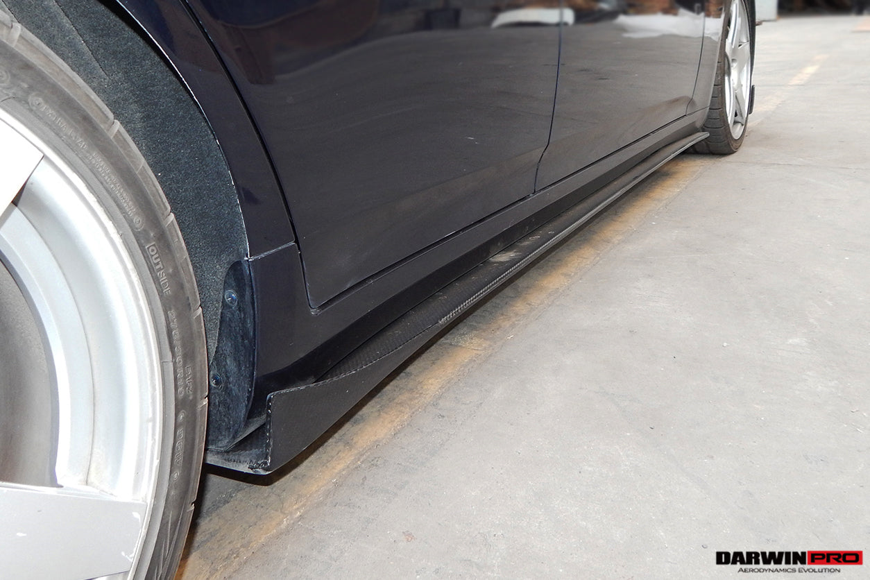 2007 - 2013 Infiniti G35 & G37 Sedan BS Style Carbon Fiber Side Skirts Under Board