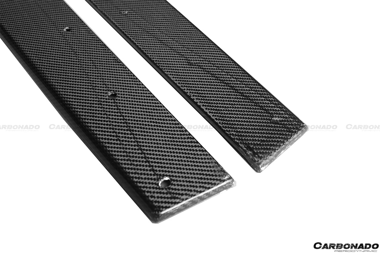 2014-2020 BMW M3 F80 & M4 F82 MP Style Carbon Fiber Side Skirts Under Board