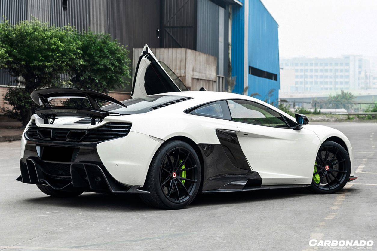 2014-2017 McLaren 650S OEM Style Carbon Fiber Tuning Veins Intake Blades - Carbonado